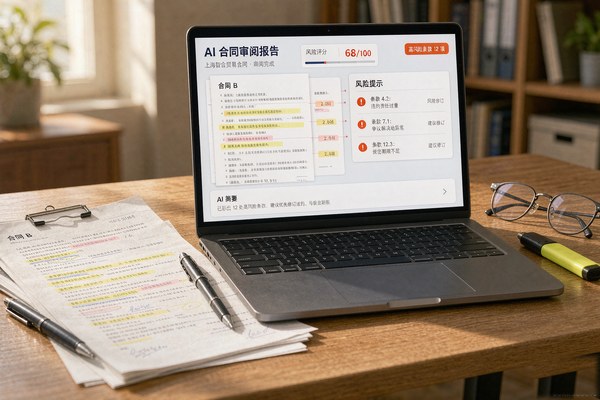 企业合同 AI 预审助手