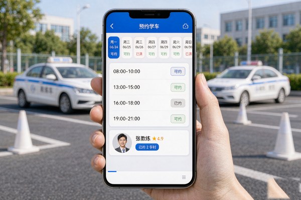 驾校学员学车 APP 开发